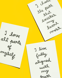 affirmation cards