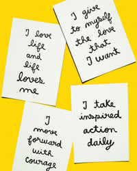 affirmation cards
